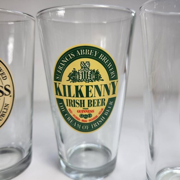 Luminarc Beer Glasses Irish Pub Collection Pub 16 oz. Each Set of 4 Barware - Picture 6 of 15